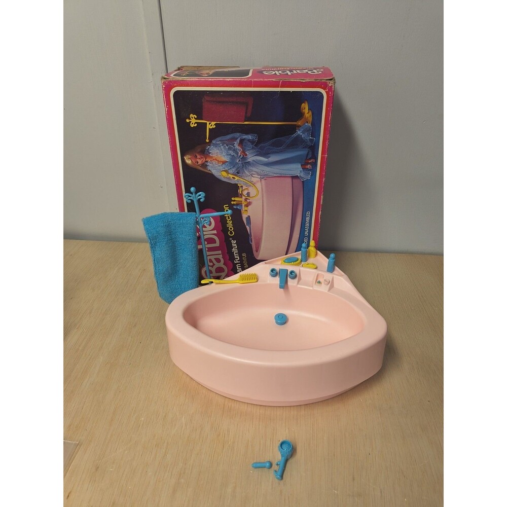 Barbie Luxury Bathtub Dream Furniture Collection Vintage 1979 Mattel Orig Box